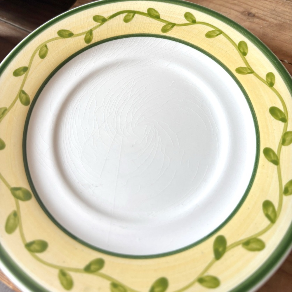 Stoneage Hand Painted Peramela Ceramic Tuscan Fruit Tea Espresso Cups Saucers - Picture 10 of 11